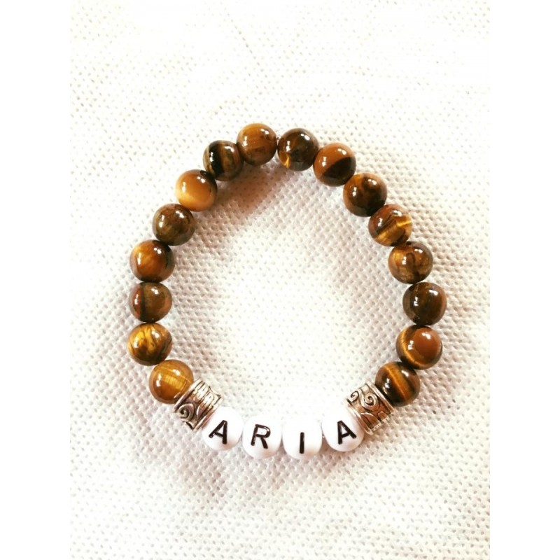 bracelet prénom en pierres naturelles bracelet prénom en pierres naturelles