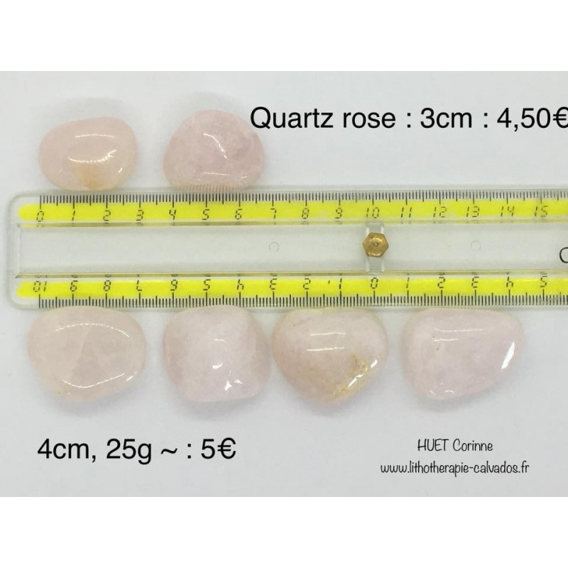 pierre roulée quartz rose pierre roulée quartz rose